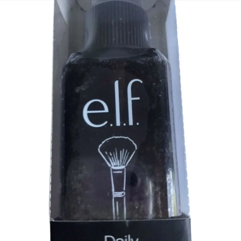 e.l.f. Studio Daily Brush Cleaner Sanitizer Anti Bacterial Cleanser Clear NIB